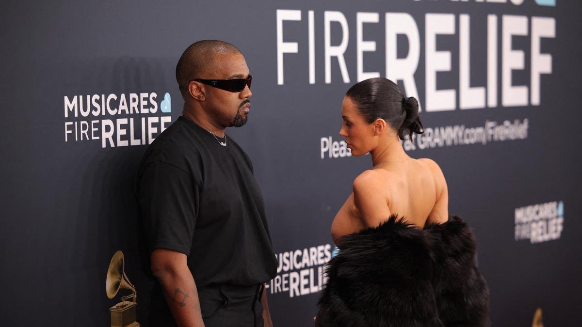 Kanye West Defends Bianca Censori After Grammys Controversy: ‘I Keep Staring in Admiration’